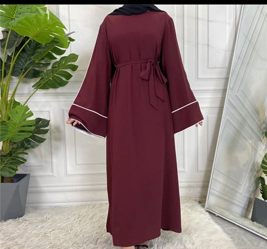 Stripe abaya